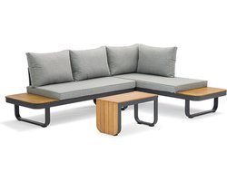 Samos multifunctionele loungeset - grijs
