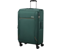Samsonite Reiskoffer - Base Breeze spinner 78/30 uitbreidbaar - Dark Green - 3,2 kg