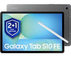 Samsung Galaxy Tab S10 FE - WiFi - 256GB - Gray + 1 jaar extra garantie