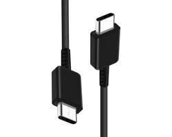 Samsung - oplaadkabel - USB-C naar USB-C - 1,8 m - Zwart