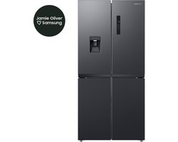 Samsung RF48A401EB4 amerikaanse koelkast Vrijstaand E Antraciet