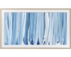 Samsung The Frame 55 inch verwisselbare lijst – Teak bruin beige design bezel