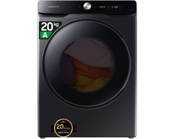 Samsung WF20DG8650BV/U3 wasmachine Voorbelading 20 kg 1000 RPM Zwart