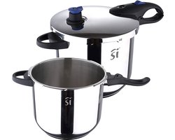 San Ignacio Snelkookpannen - 4.0 En 5.5 Liter - Rvs
