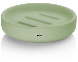 Sana zeepbakje, diameter 11,5 x 3 cm, groen