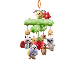 Sander Shop babyspeelgoed 0 3 6 maanden, baby cadeau meisje jongen, opknoping rammelaar speelgoed voor wieg, mobiel, kinderwagen, autostoel, pasgeboren geschenk, baby activiteit spel