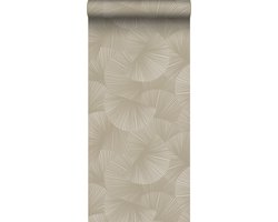 Sanders & Sanders behang grafisch 3D motief licht taupe - 53 cm x 10.05 m - 935351