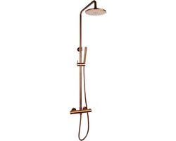 Sani Royal Regendouche Brons met Thermostaatkraan Compleet 20 cm Rond