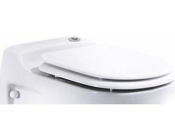 Sanibroyeur Sanicompact Star Closetzitting Met Deksel Wit