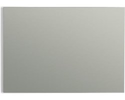 Saniclass Alu spiegel 100x70cm zonder verlichting rechthoek aluminium