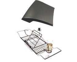 Saniclass deluxe bad accessoireset - 2 delig - chroom