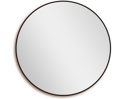 Saniclass Retro Line 2.0 spiegel – Wandspiegel – 120cm – Mat zwart