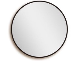 Saniclass Retro Line 2.0 spiegel – Wandspiegel – 60cm – Mat zwart