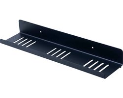 Sanics® Doucherek zonder boren – Zelfklevend badrek - Hangend Douchebakje - Douchemand – Doucherekje Zwart - Doucherekjes - Douche Rekje 40CM
