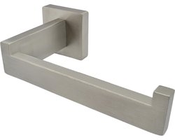 Sanics WC Rolhouder Zilver Inclusief Montage set - Toiletrolhouder RVS - WC Papier Houder - Closetrolhouder