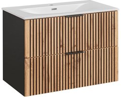 Sanifun badkamermeubel Wotan 800 inbouw Wit