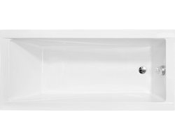 Sanifun Charis inbouw ligbad 120 x 70 cm wit acryl