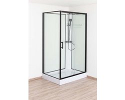 Sanifun complete douchecabine Bram 1200 x 900 kitvrij Rechts