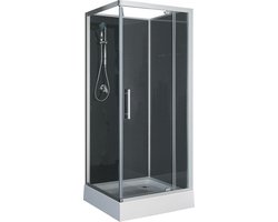 Sanifun complete douchecabine Drake 900 x 900 Kitvrij