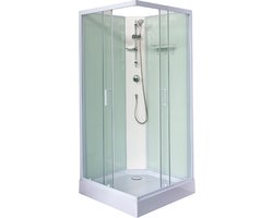 Sanifun complete douchecabine Kristof 800 x 800 kitvrij