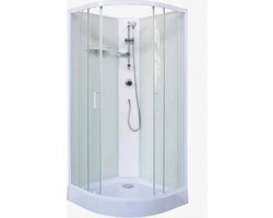 Sanifun complete douchecabine Steff 900 x 900 kitvrij