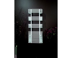 Sanifun design badkamerradiator Simona Wit 1200 x 500