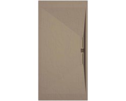 Sanifun douchebak Stone Side Moka Slate 1100 x 700 P