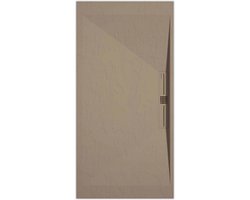 Sanifun douchebak Stone Side Moka Slate 1300 x 700 P