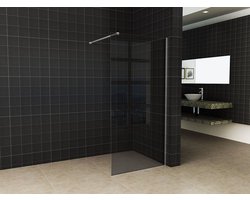 Sanifun Slim glasplaat rookglas 1100 x 2000 x 8 mm nano