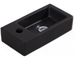 Sanifun wastafel Nero 360 x 180 x 90 mm