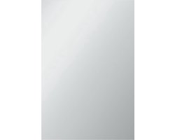 Sanimex - Wandspiegel - Rechthoekig 60x40 cm - 2 stuks !! - badkamerspiegel - badkamer - Spiegel