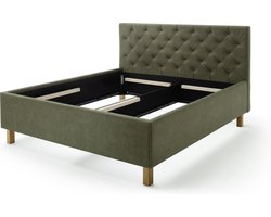 SanRemo gestoffeerd bed 160x200 cm incl. lattenbodem met opbergruimte