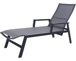 Santa ligbed - Zwart - Hoge instap