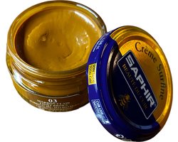 Saphir Creme Surfine (schoenpoets) Licht Bruin