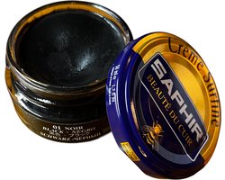 Saphir Creme Surfine (schoenpoets) Zwart