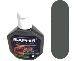 Saphir Juvacuir - 14 Gris grijs - recolorant Cuir Lisse - zacht leer kleur verbeteraar professionele kwaliteit