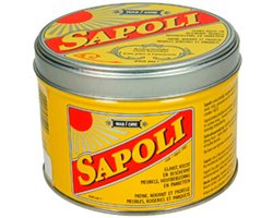 SAPOLI - Boenwas vast -  Kleurloos -  450 ML ERES 38145