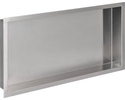 Saqu Shine inbouwnis 60x7x30cm RVS