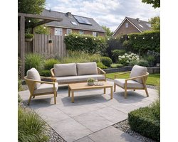 Sardinië loungeset - bruin