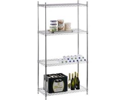 Saro Stalen Opbergrek | 182 (h) x 91(b) x 46(d) cm