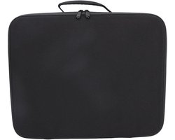 Satelliet Opbergkoffer - Harde Schaal - Veilig Reizen - Waterdicht Materiaal - 43 x 34 x 10 cm - Zwart