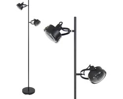 Satellite staande Vloerlamp Zwart