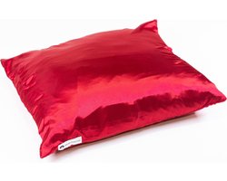 Satijnen (glad) kussensloop rood 60*70cm **BEST QUALITY** / bordeauxrood / silk pillowcase / satijn / geschenk / cadeautje voor haar / vanaf 2 stuks incl. gratis scrunchie