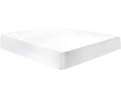Satijnen Hoeslakens 180x200cm met Elastiek - Passend voor Matrassen tot 35cm Hoog