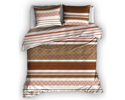 Satin d'Or dekbedovertrek Westfield Koper Bruin-200x200/220