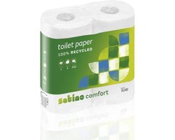 Satino | Comfort 062480 toiletpapier | Recycled tissue 2-laags | 40 rollen x 400 vel