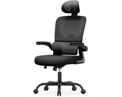 Sattire Ergonomische Bureaustoel – Mesh, Verstelbaar, 3D Lendensteun & Hoge Rug – Draaibaar Gamingmodel