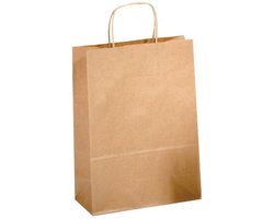 Saul Sadoch Rex SDS26 papieren tas Bruin