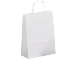 Saul Sadoch Rex SDS36B papieren tas Wit