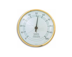 Sauna Hygrometer rond 10 cm